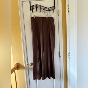 Etcetera Brown Wide Leg Pants